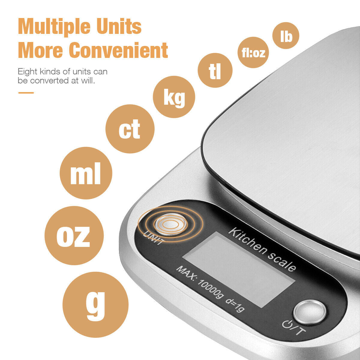 Multifunction Digital Food Scale - NUWELLTH