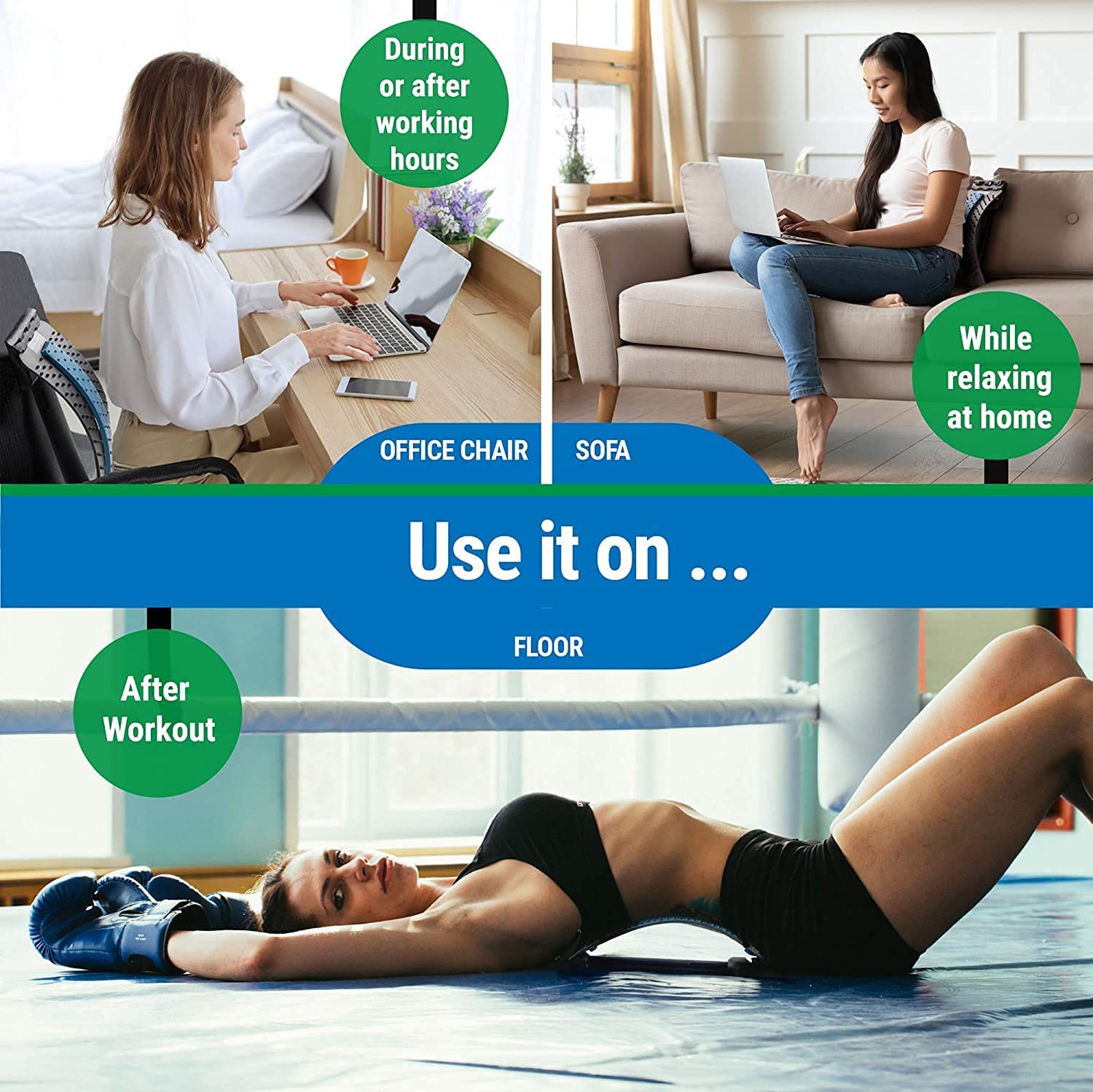 Adjustable Back Stretcher - NUWELLTH