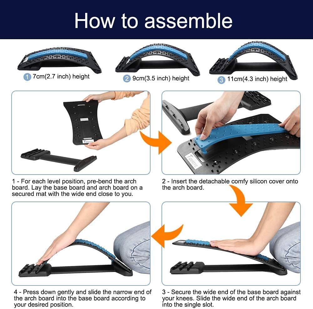 Adjustable Back Stretcher - NUWELLTH