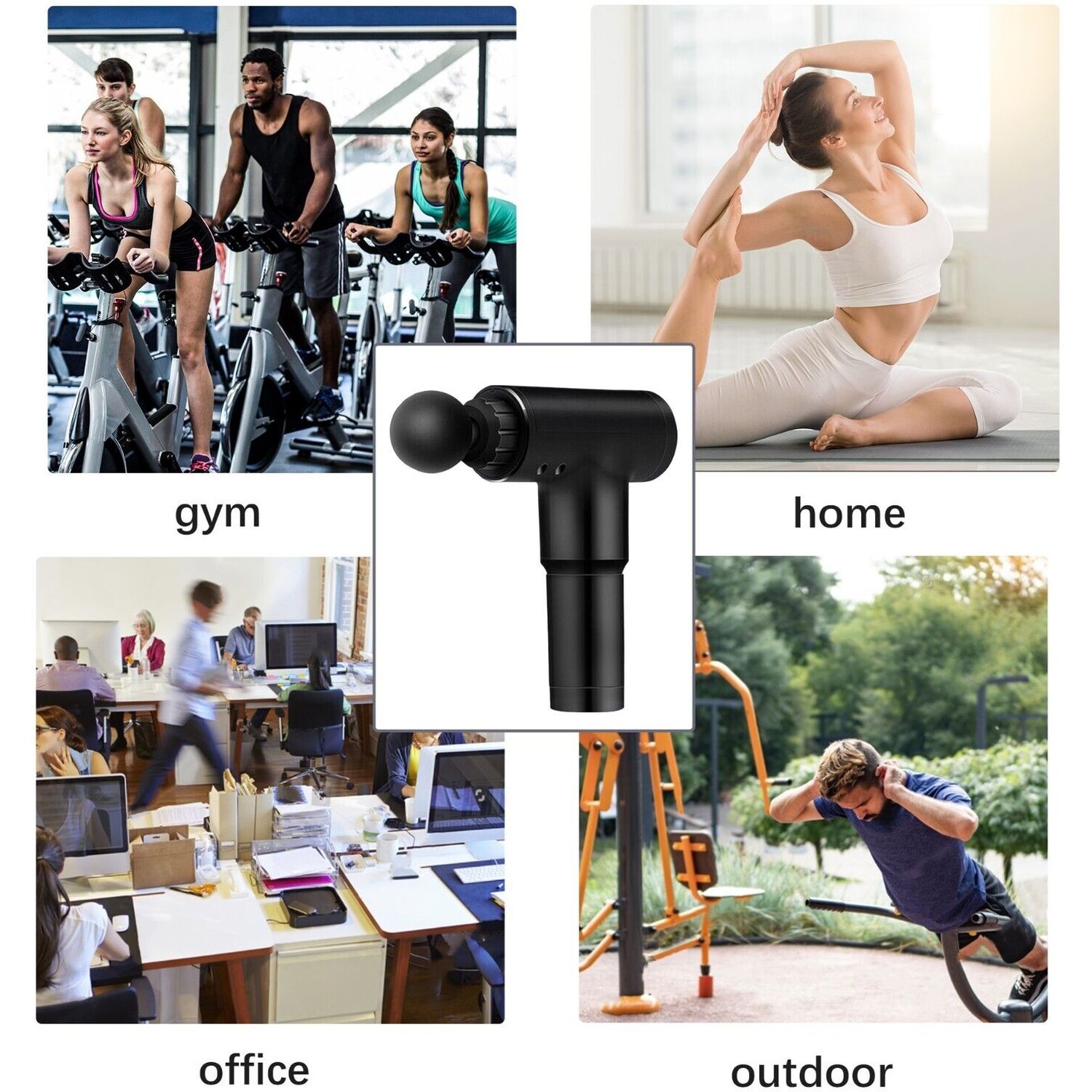 Percussion Massage Gun for Pain Relief & Recovery