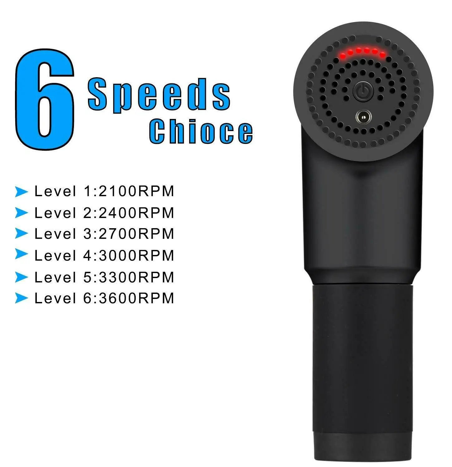 Percussion Massage Gun for Pain Relief & Recovery