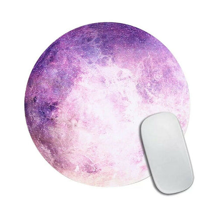 Space Round Mouse Pad