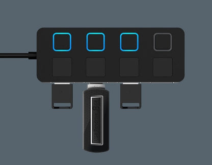 4 Port USB 2.0 Hub Extender