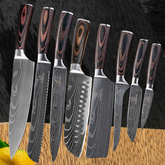 Cleaver Slicing Chef Kitchen Knives