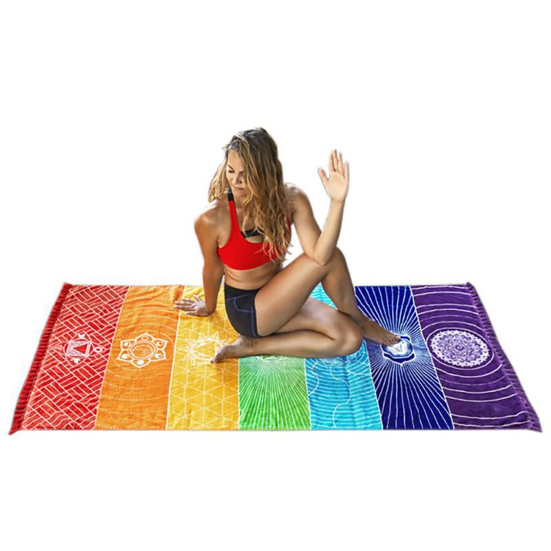 Chakra Yoga Blanket