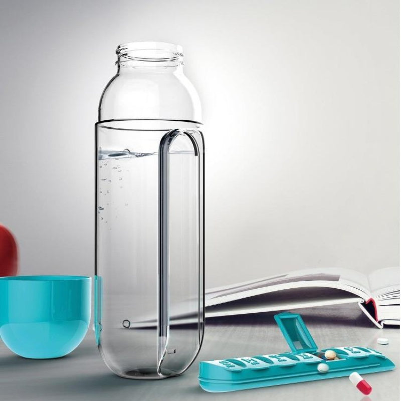 Water Bottle With Pillbox