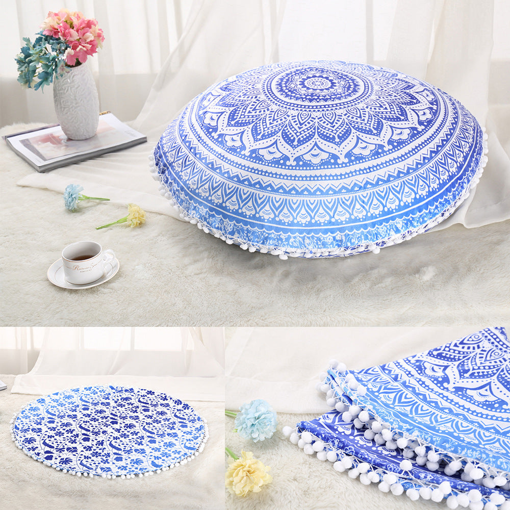 Boho Mandala Meditation Ottoman - NUWELLTH