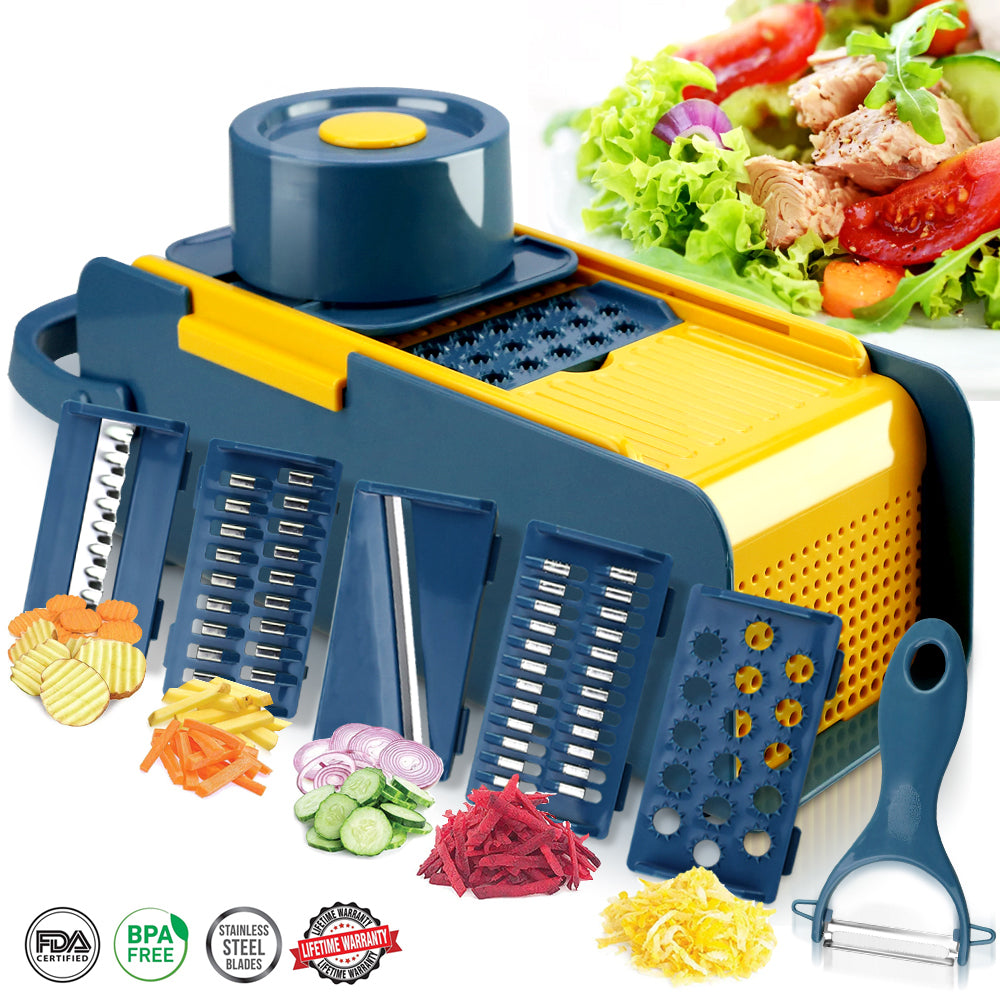 Multifunctional Hand-Push Grater