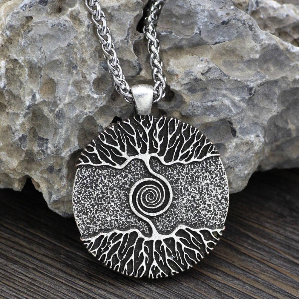 World Tree Double-Sided Pendant