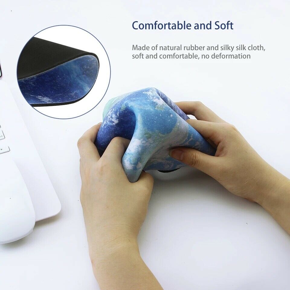 Space Round Mouse Pad