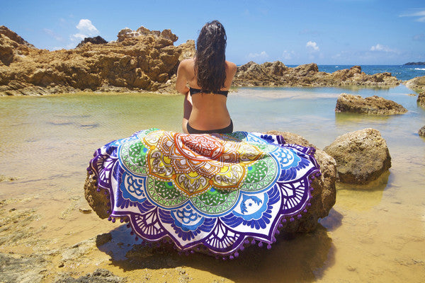 Mandala Meditation Towel