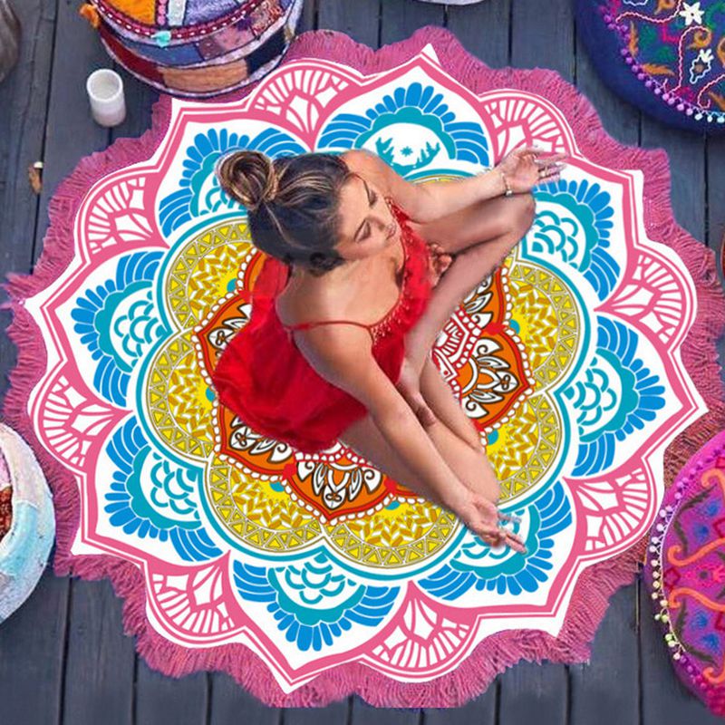 Mandala Meditation Towel