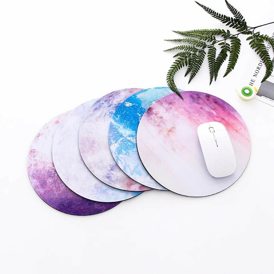 Space Round Mouse Pad