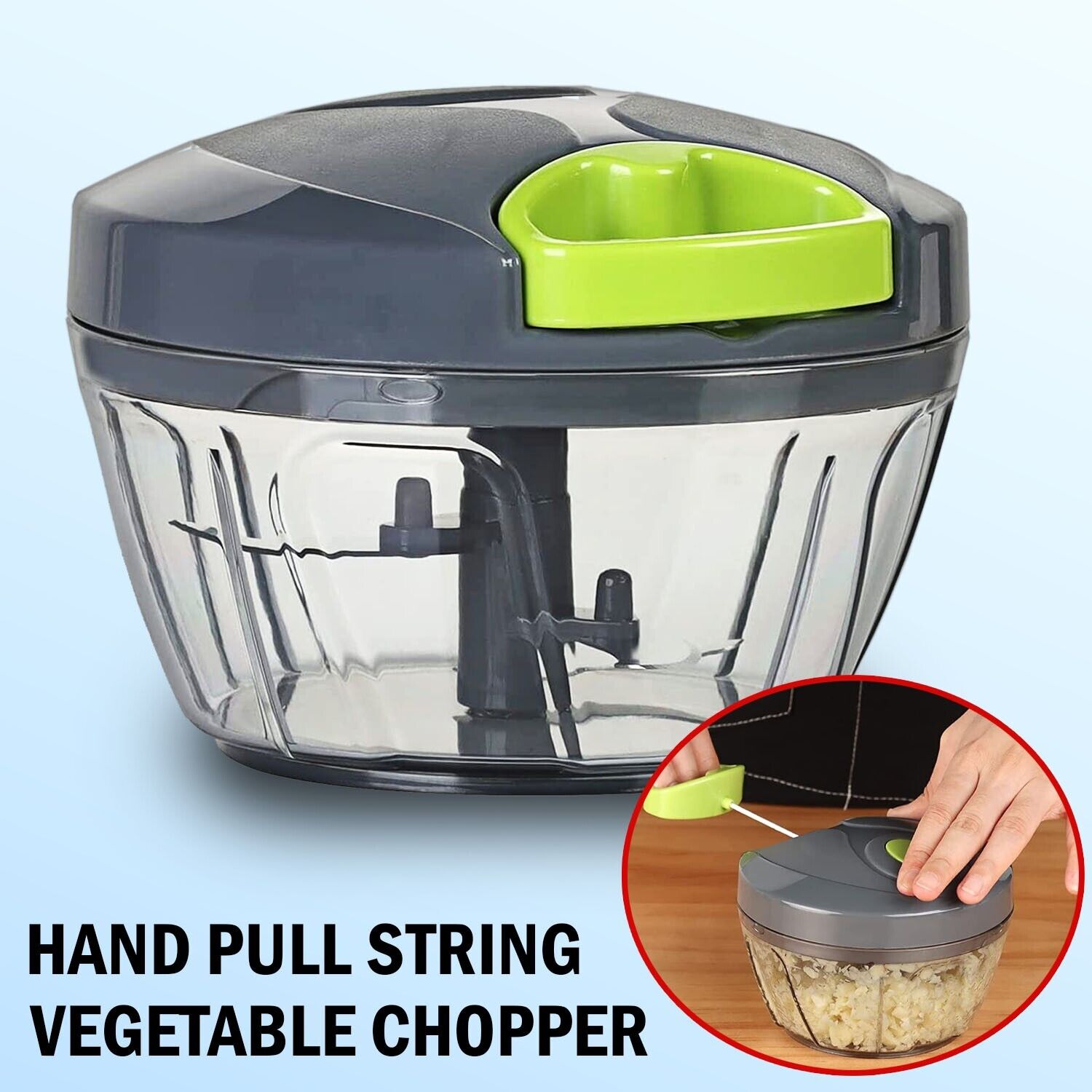 Hand-Pull Fruit And Vegetable Chopper