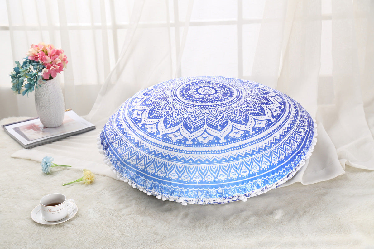 Boho Mandala Meditation Ottoman - NUWELLTH