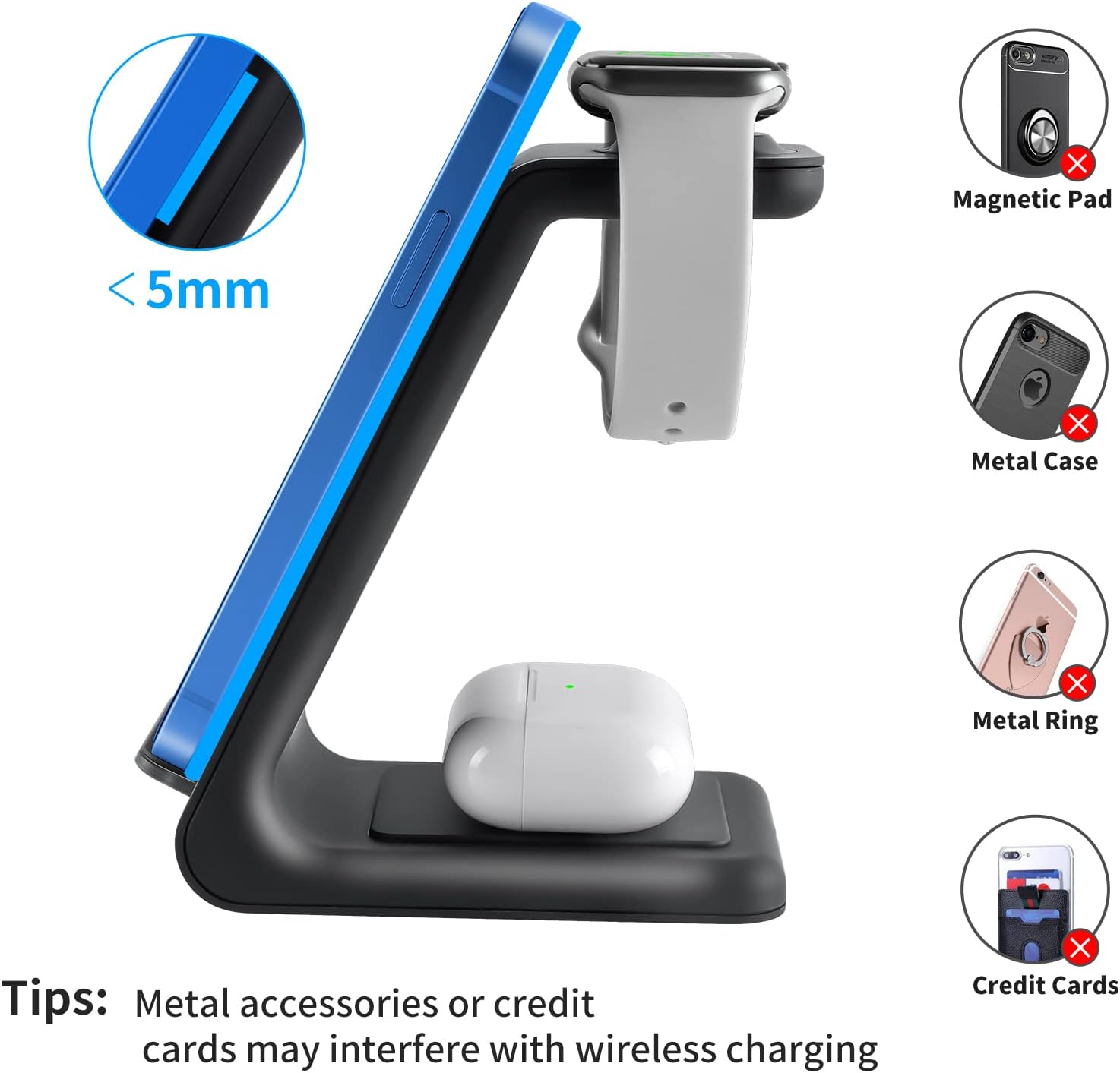 wireless charger charging station