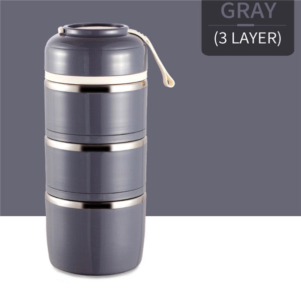 Portable Stainless Steel Lunch Box