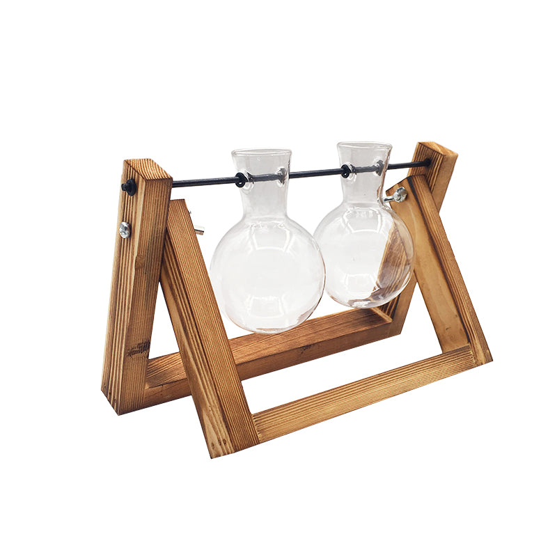 Swing Wooden Hydroponic Plant Container