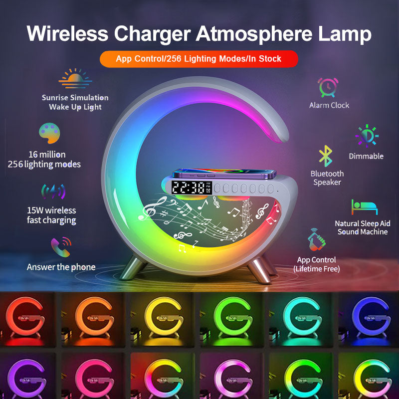 G Bluetooth Speaker And Wireless Charger