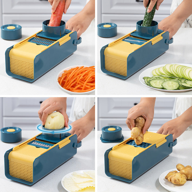 Multifunctional Hand-Push Grater