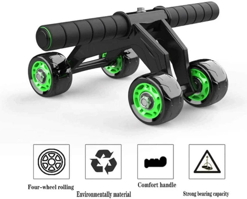 10-Piece Ab Wheel Roller Kit – Full Core &amp; Strength Training Set