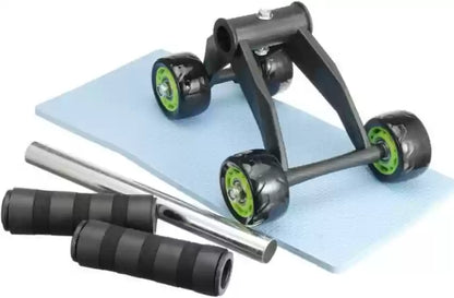 10-Piece Ab Wheel Roller Kit – Full Core &amp; Strength Training Set