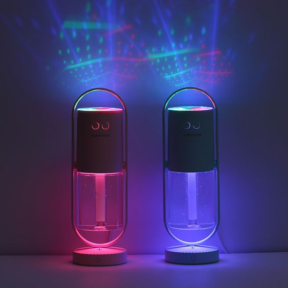 Magic Shadow USB Air Humidifier With Projection Night Lights