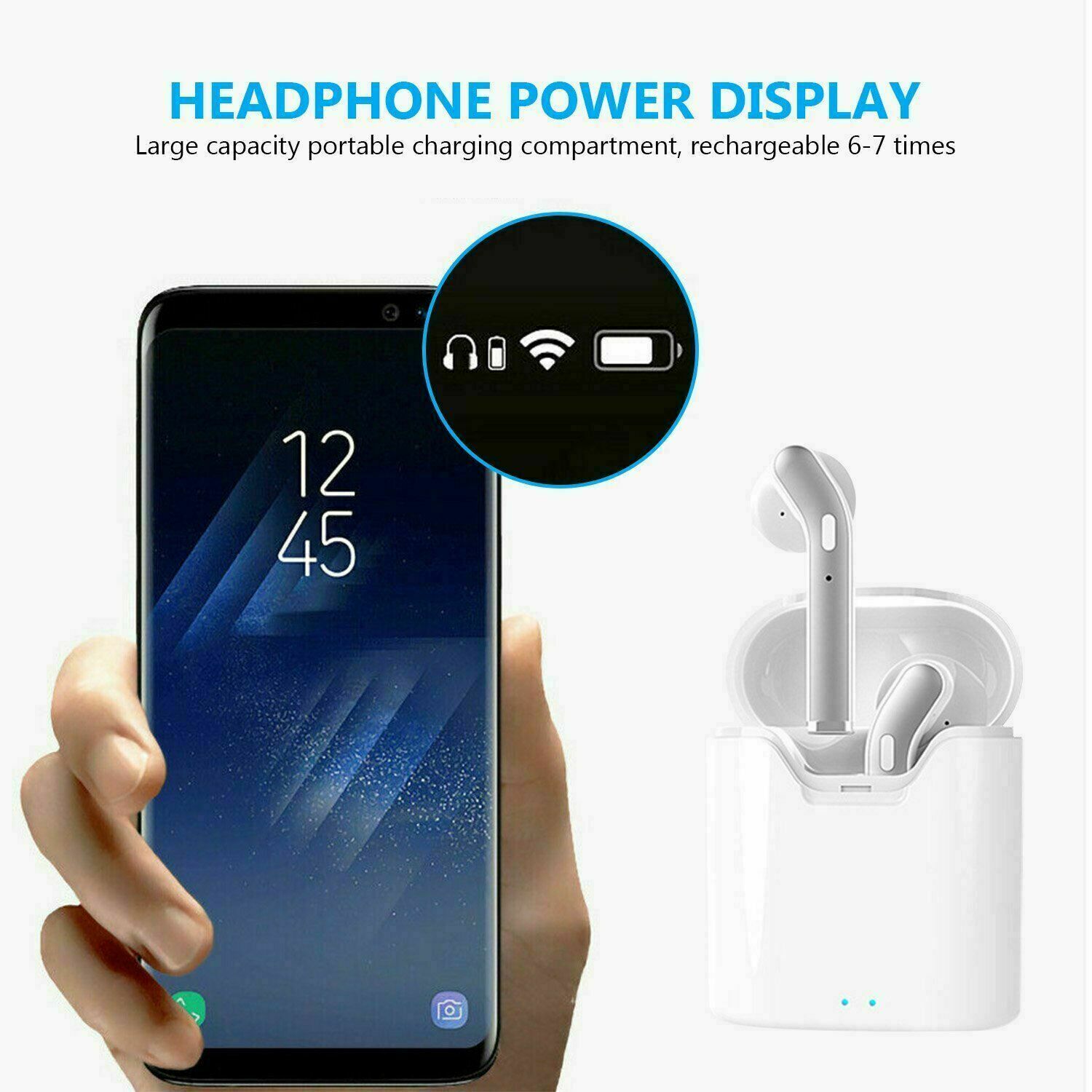 Immersive Noise-Cancelling Waterproof Bluetooth 5.0 Earbuds