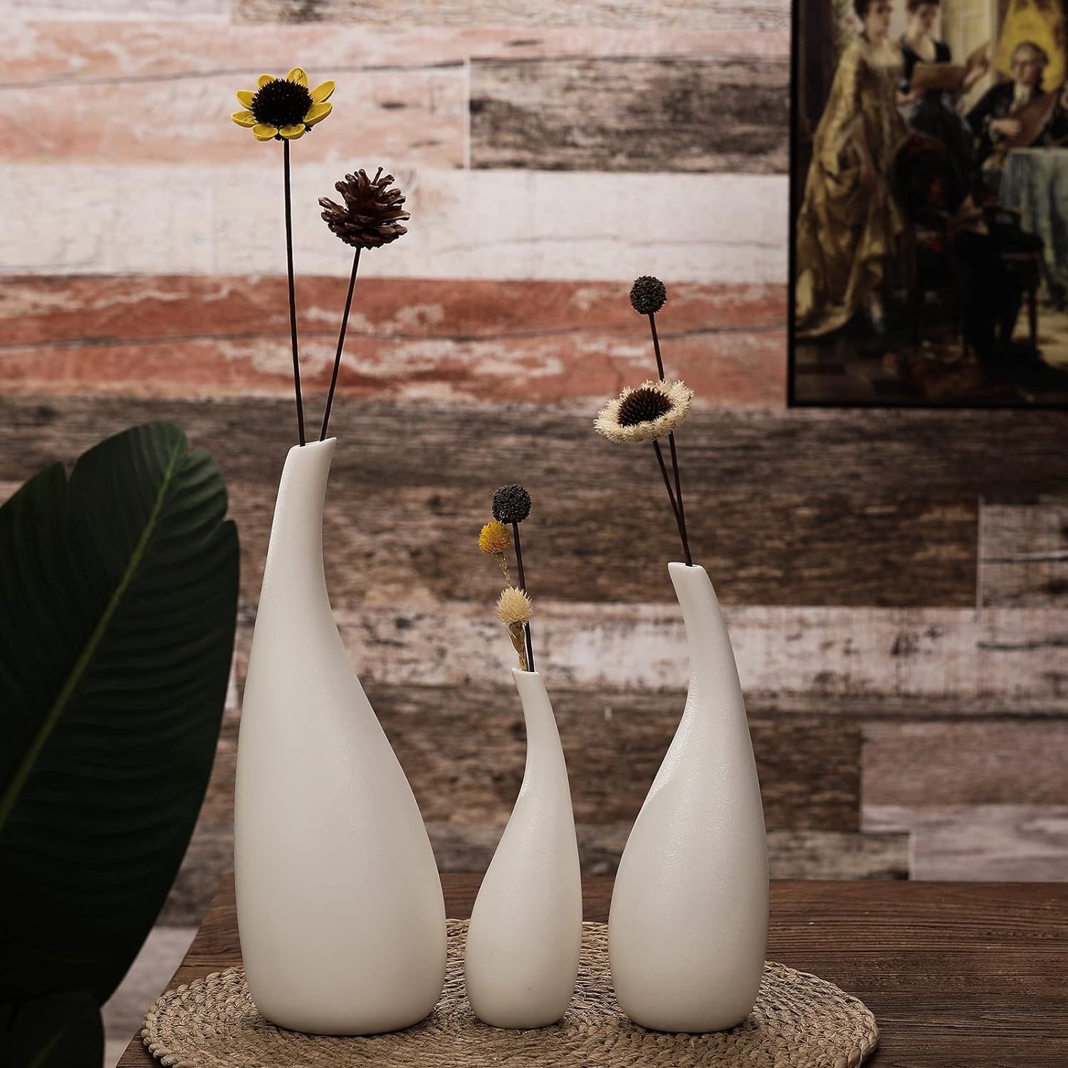 Water Drop Ceramic Vase Set