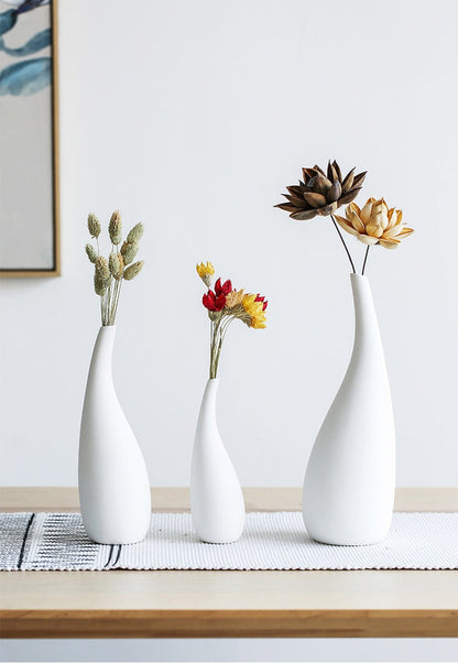 Water Drop Ceramic Vase Set