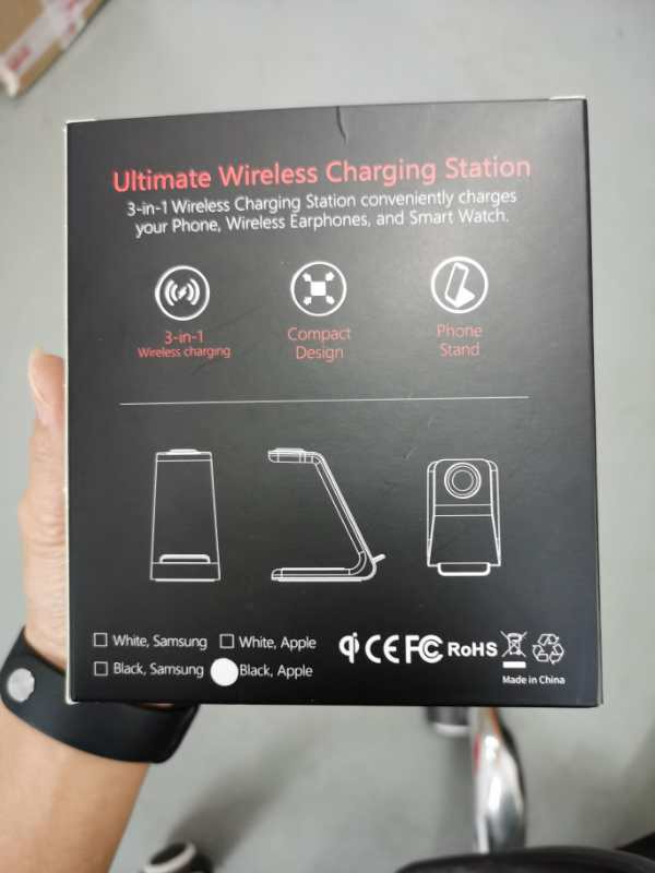 3 In 1 Fast Charging Wireless Station