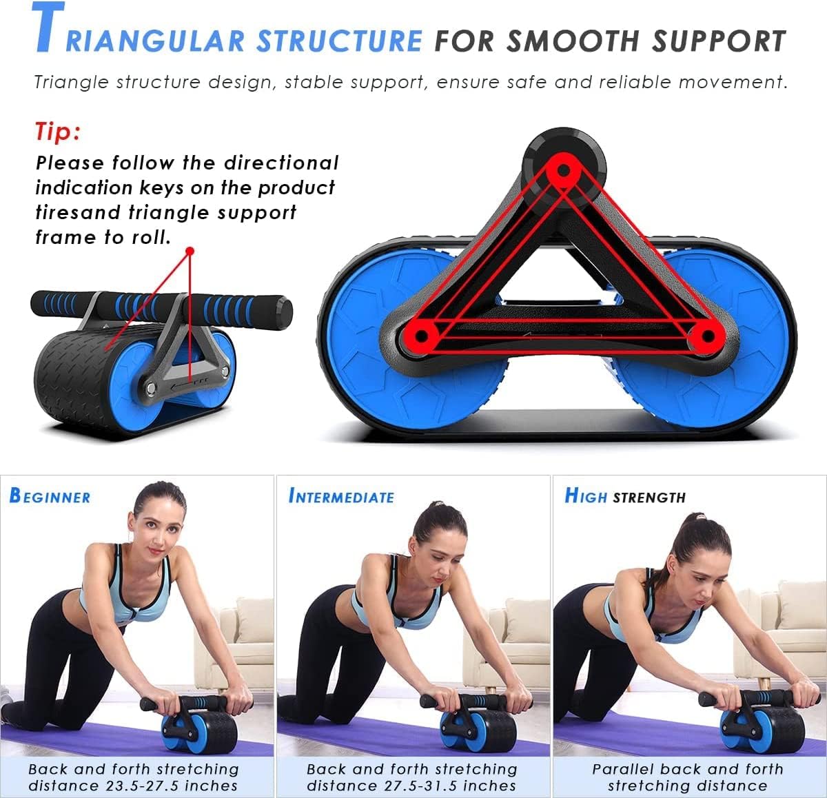 Automatic Rebound Abdominal Wheel