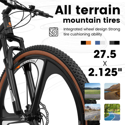 A27301M Ecarpat Mountain Carbon Steel Bike All Terrain