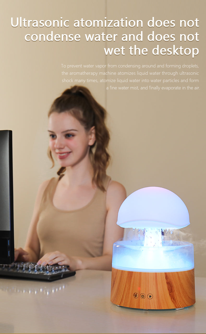 Rain Cloud Air Humidifier Aroma Diffuser