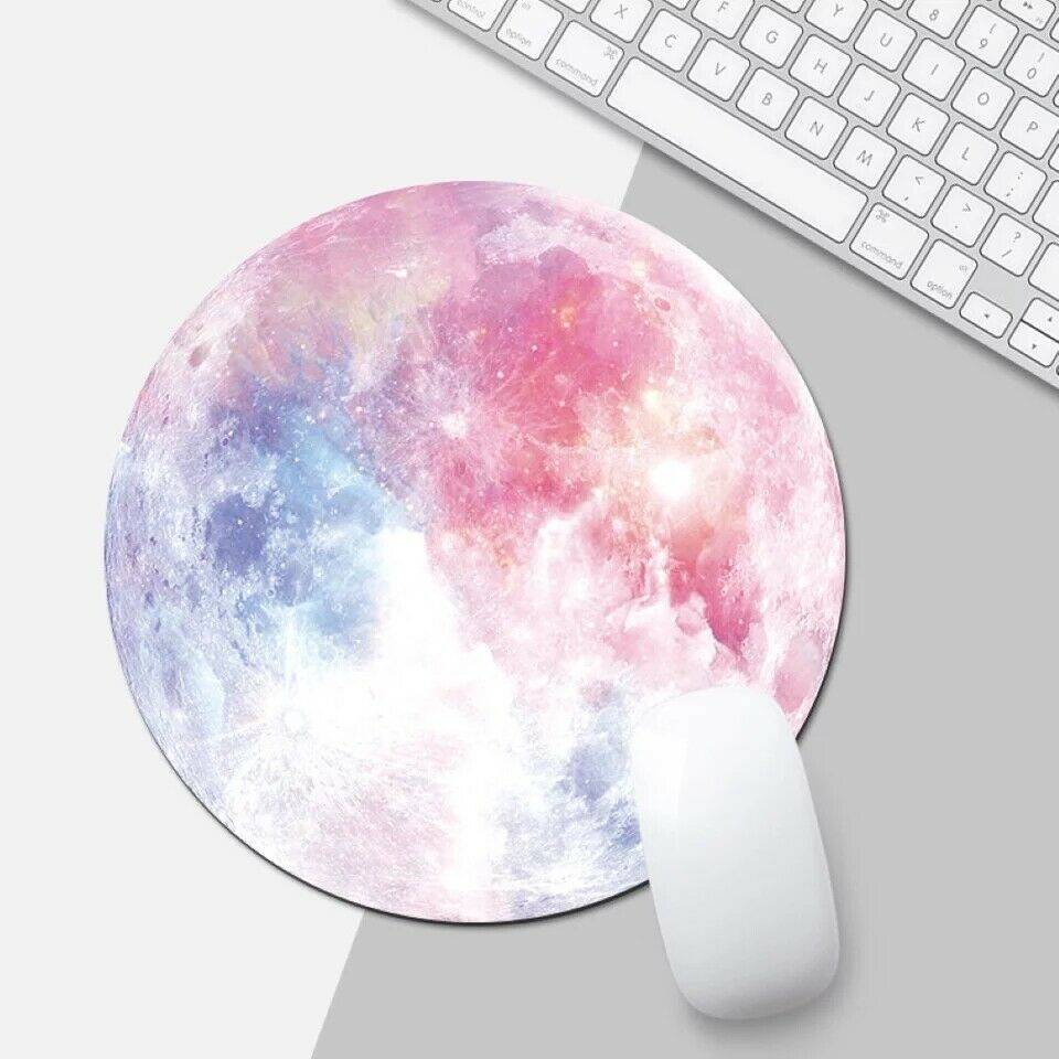 Space Round Mouse Pad