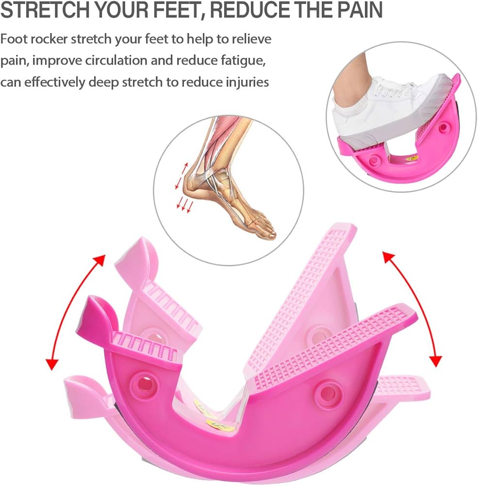 Foot Stretcher Rocker for pain relief and flexibility enhancement