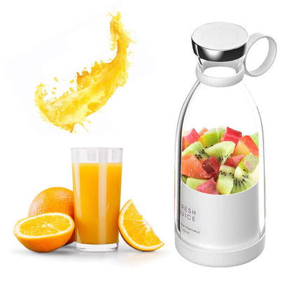 Fresh Juice Portable Smoothie Blender - Powerful Compact Blender for Healthy Drinks on the Go