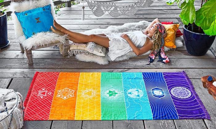 Chakra Yoga Blanket