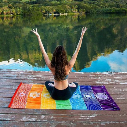 Chakra Yoga Blanket