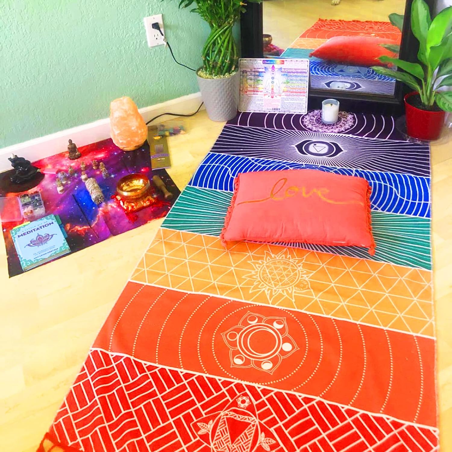 Chakra Yoga Blanket