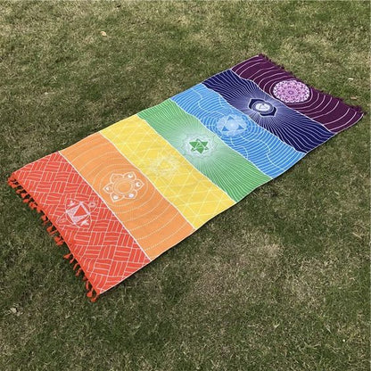 Chakra Yoga Blanket