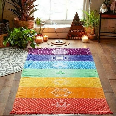 Chakra Yoga Blanket