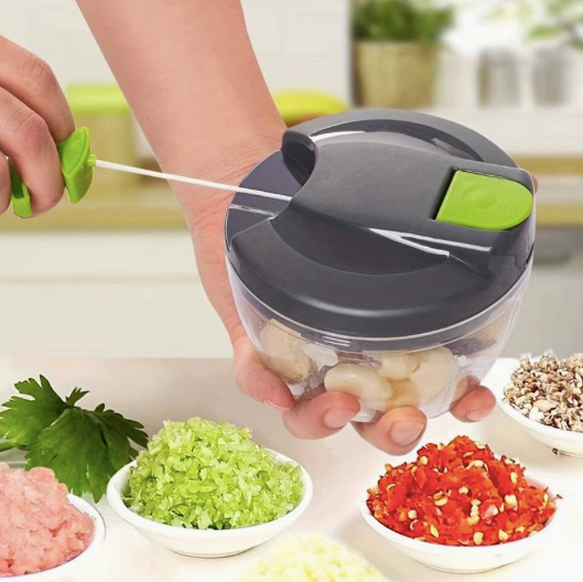 Hand-Pull Fruit And Vegetable Chopper