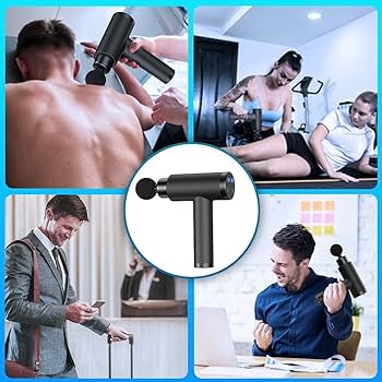 Percussion Massage Gun for Pain Relief &amp; Recovery