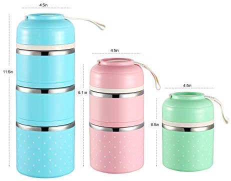 Portable Stainless Steel Lunch Box