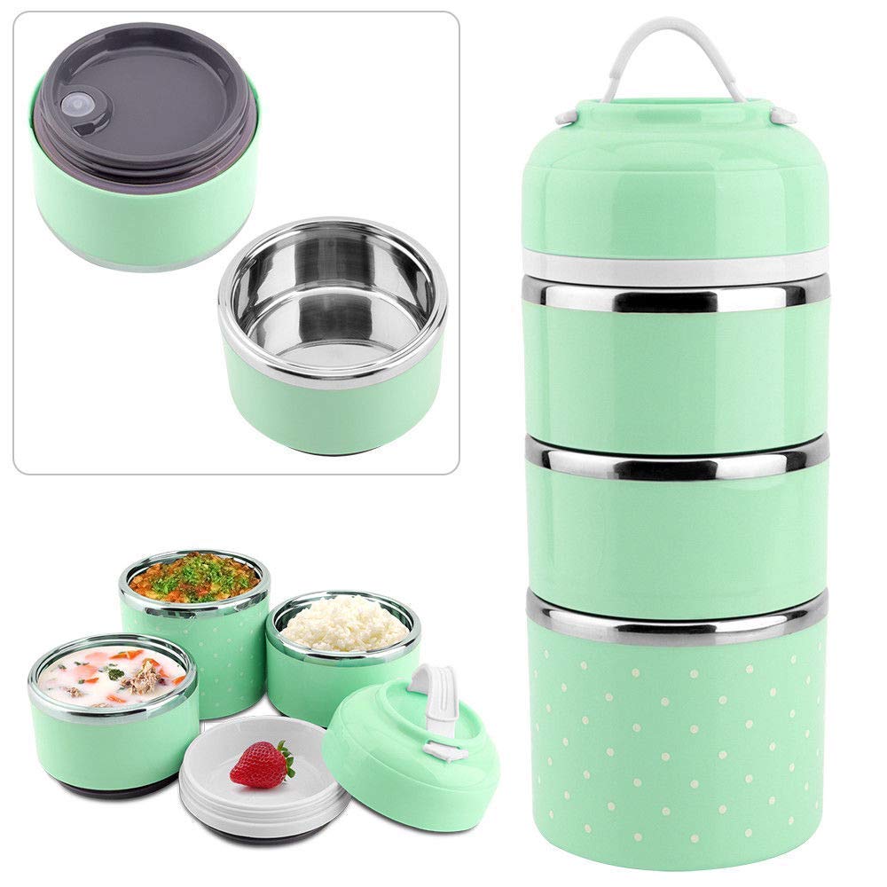 Portable Stainless Steel Lunch Box