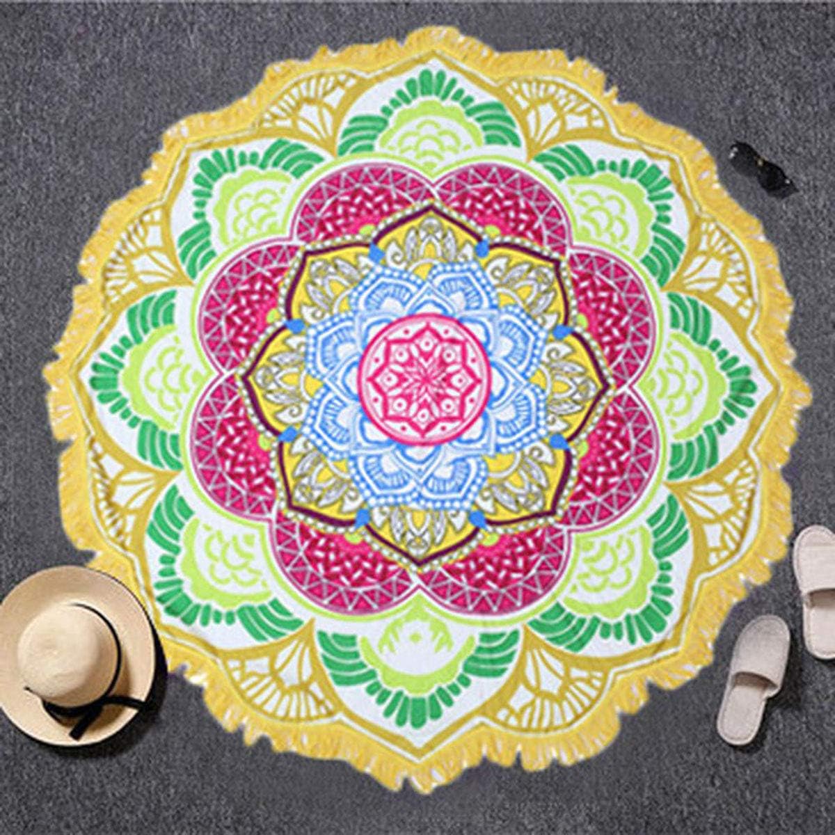 Mandala Meditation Towel