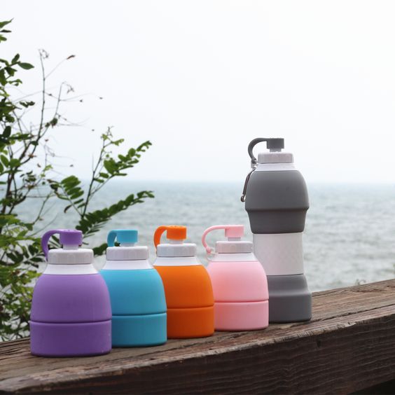 Silicone Folding Water Bottle