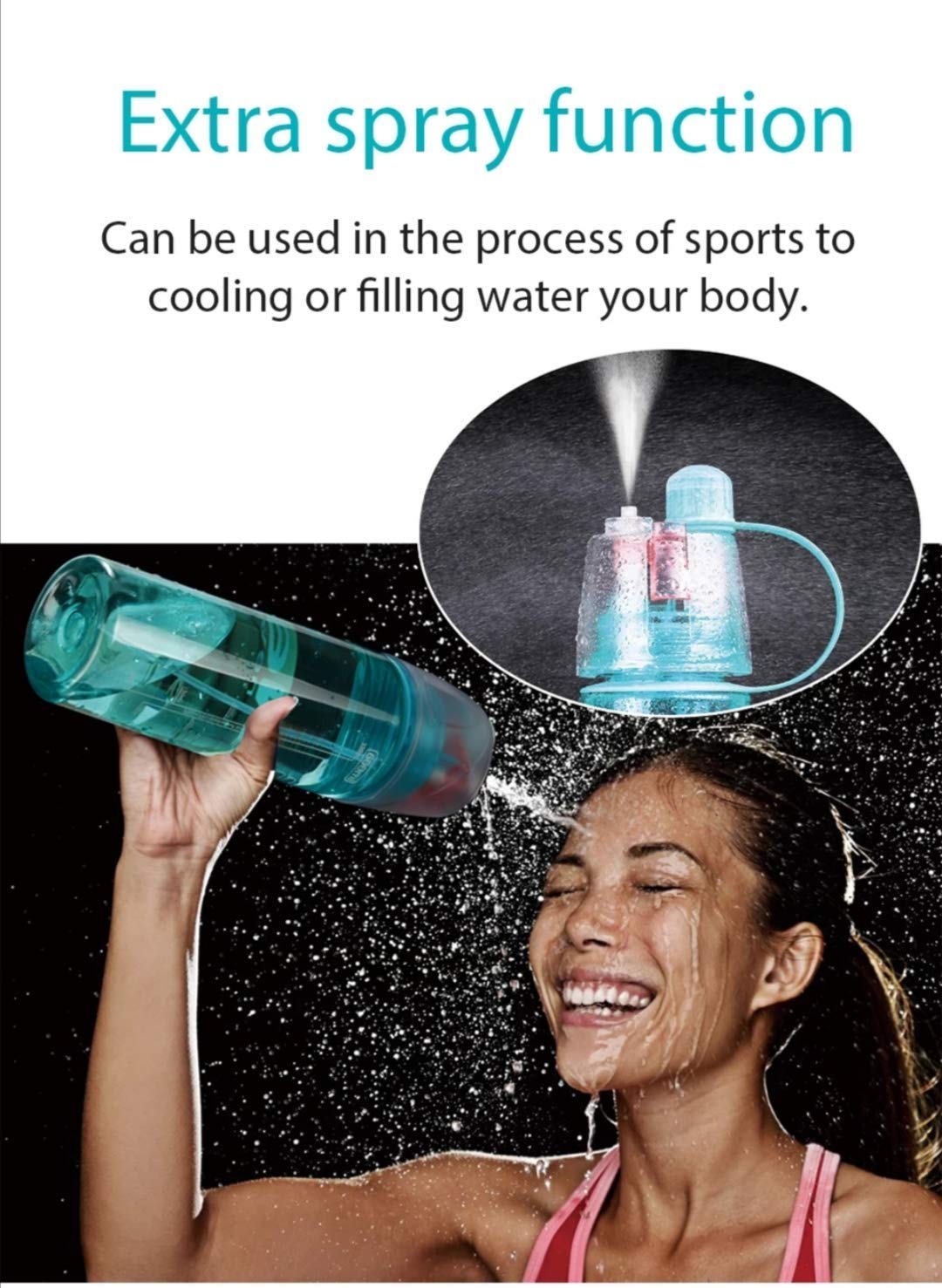 Sports Mist Spray Cup