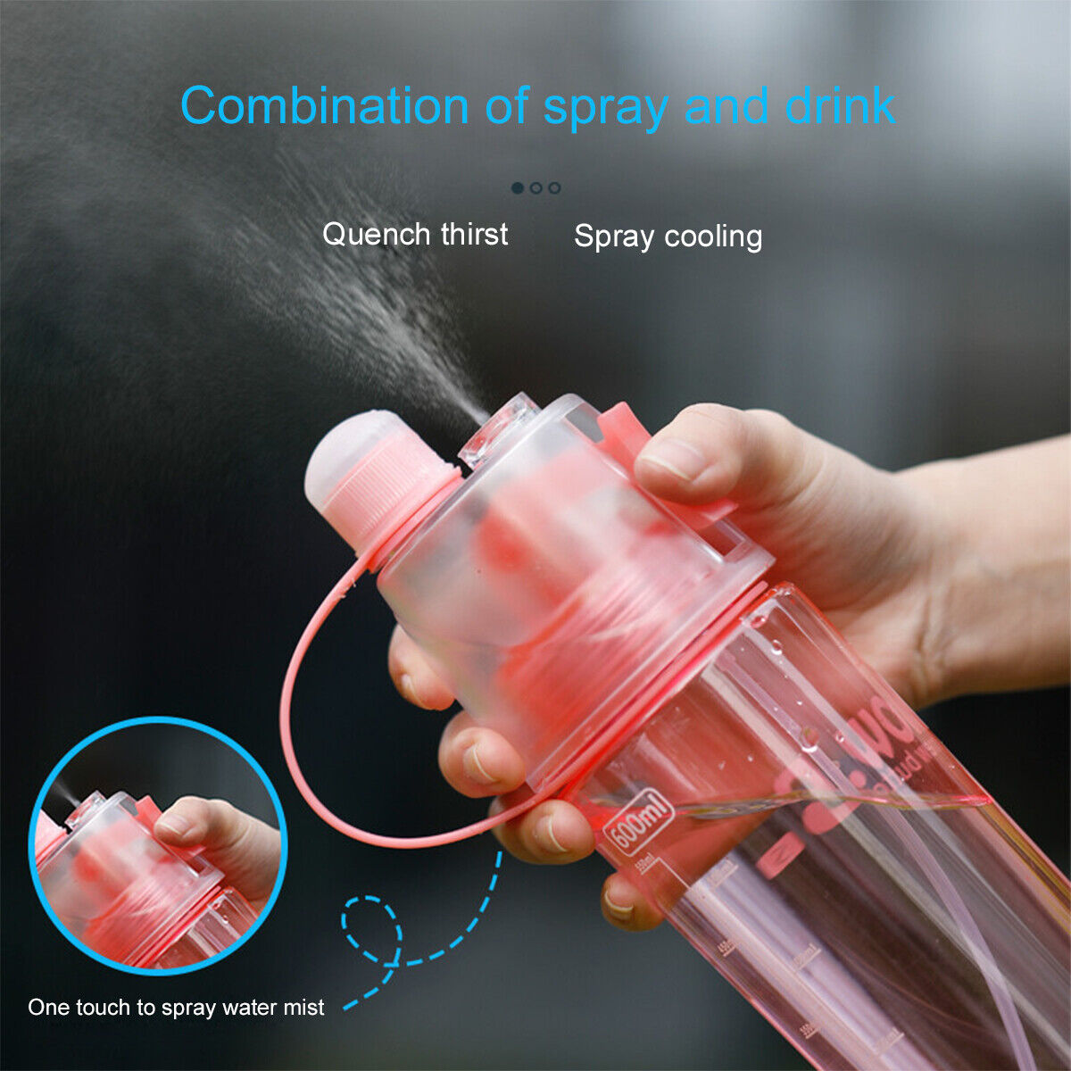 Sports Mist Spray Cup